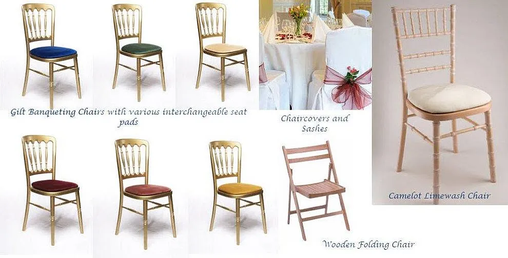 Limewash chiavari chairs laid out ready for a reception